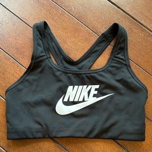 Nike Women's Black and White Sports Bra
